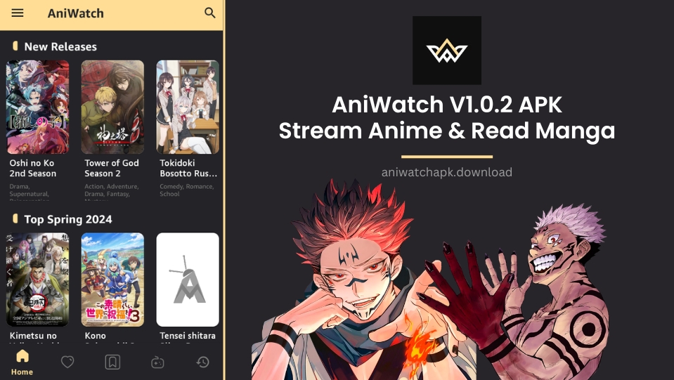 AniWatch APK V1.0.2 (20.2MB) Aug 3, 2023 – Stream HD Anime